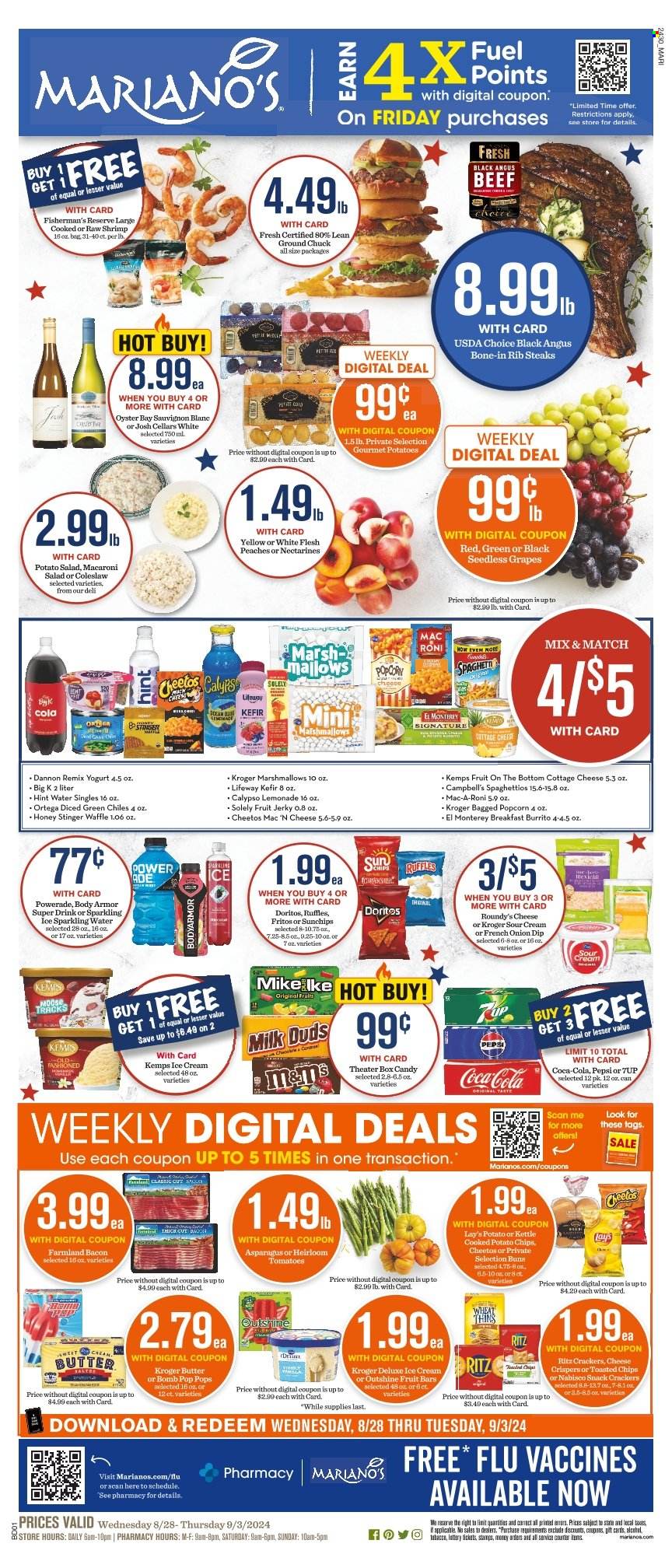 Mariano’s ad - 08/28/2024 - 09/03/2024. Page 1