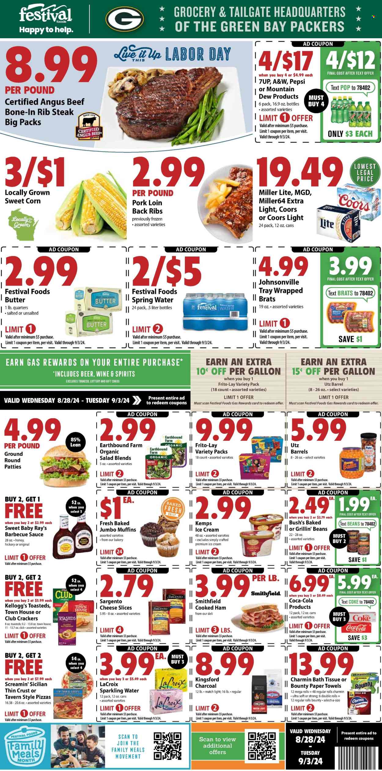 Festival Foods ad - 08/28/2024 - 09/03/2024. Page 1