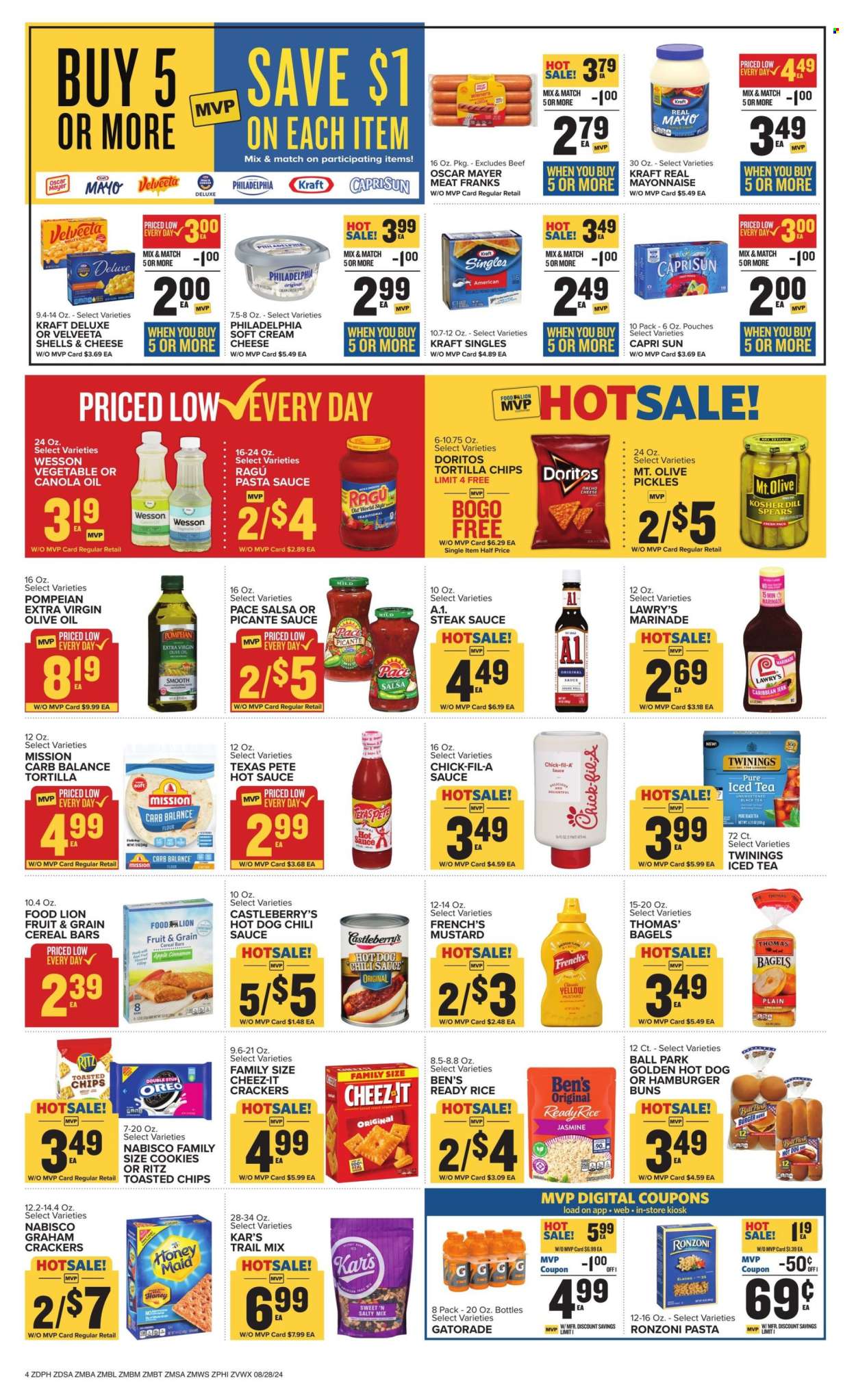 Food Lion ad - 08/28/2024 - 09/03/2024. Page 4