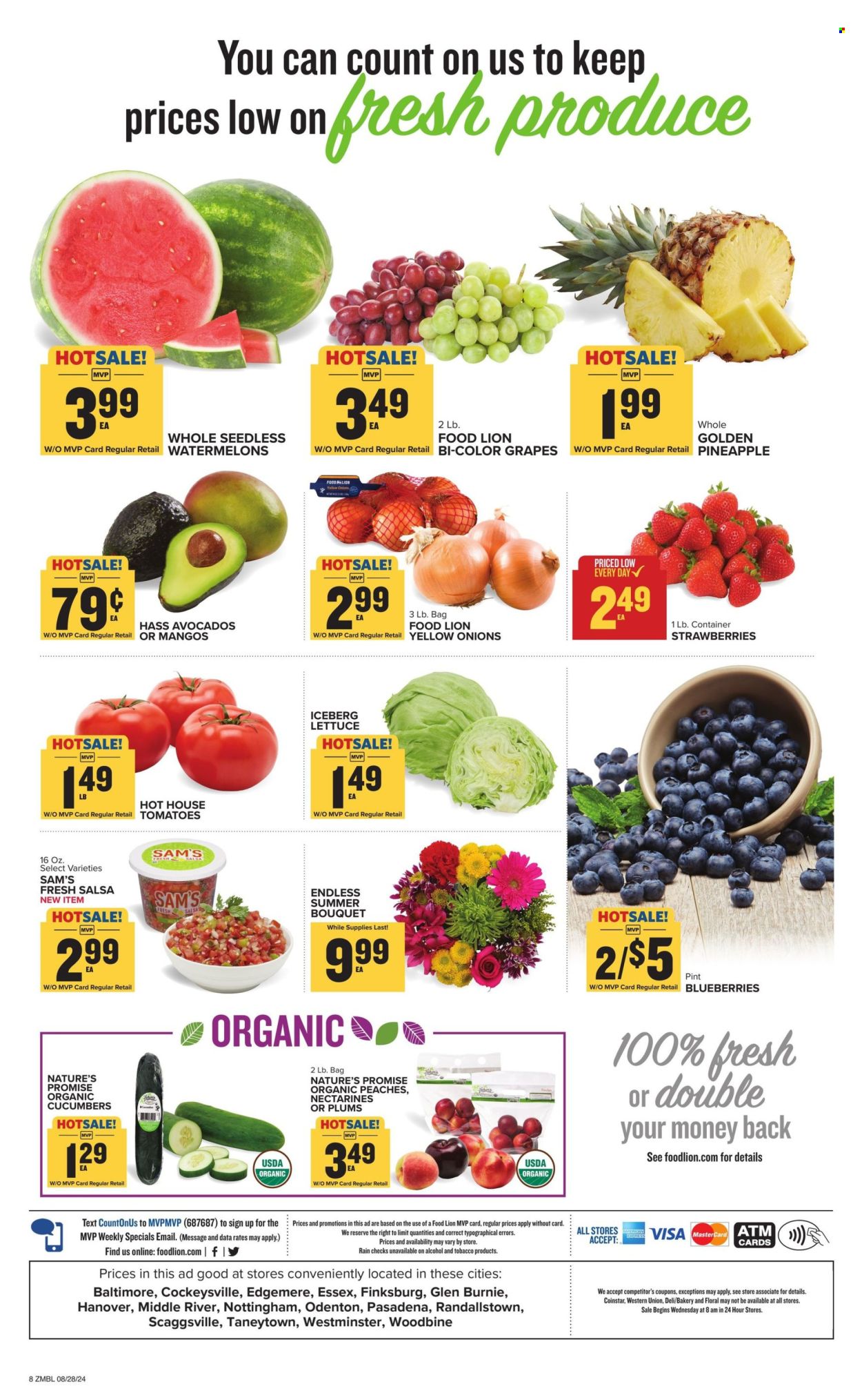 Food Lion ad - 08/28/2024 - 09/03/2024. Page 8
