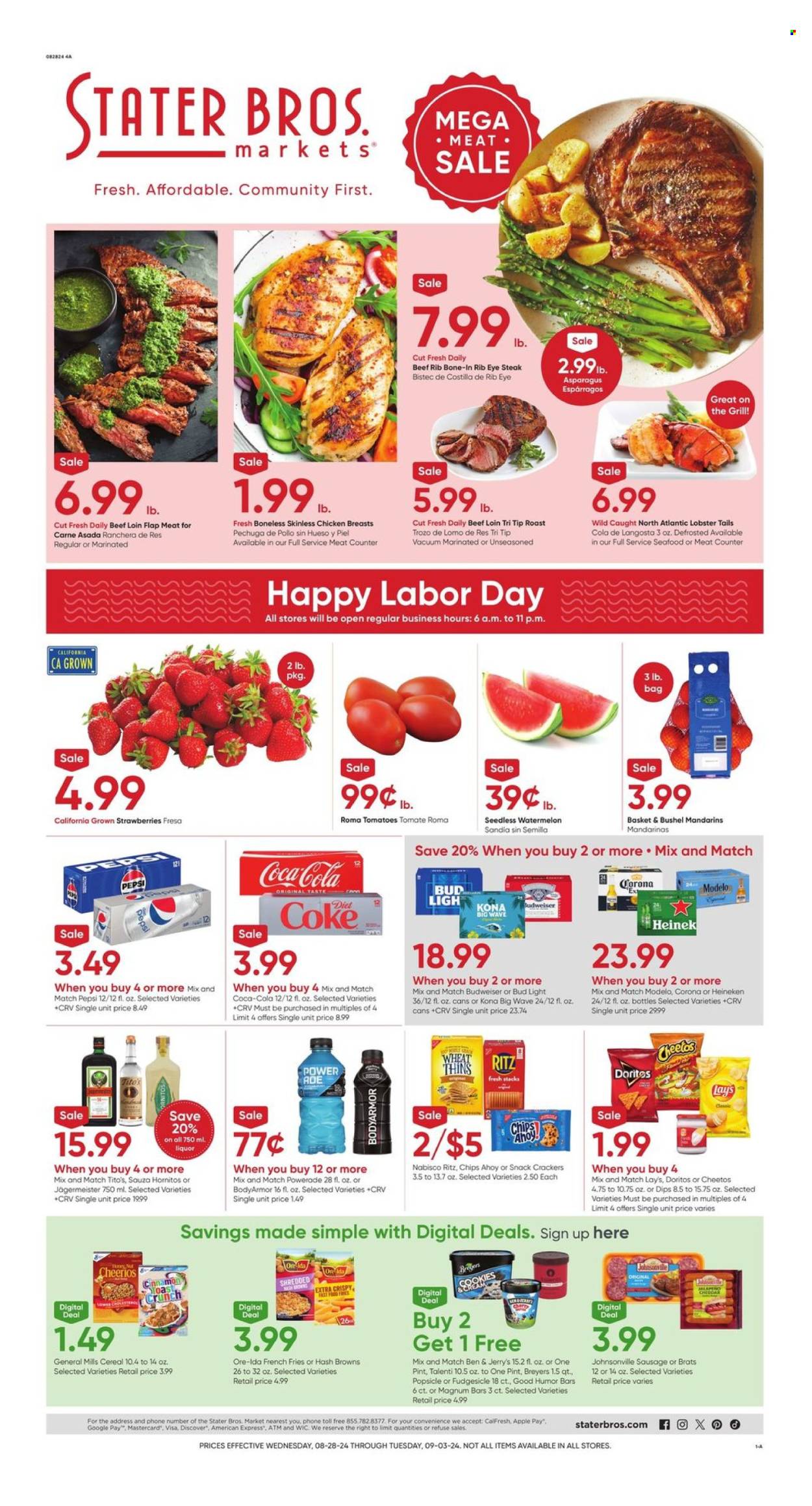 Stater Bros. ad - 08/28/2024 - 09/03/2024. Page 1