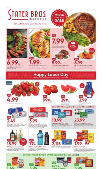 Stater Bros. Flyer - 08/28/2024 - 09/03/2024.