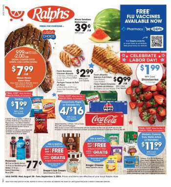 Ralphs Flyer - 08/28/2024 - 09/03/2024.