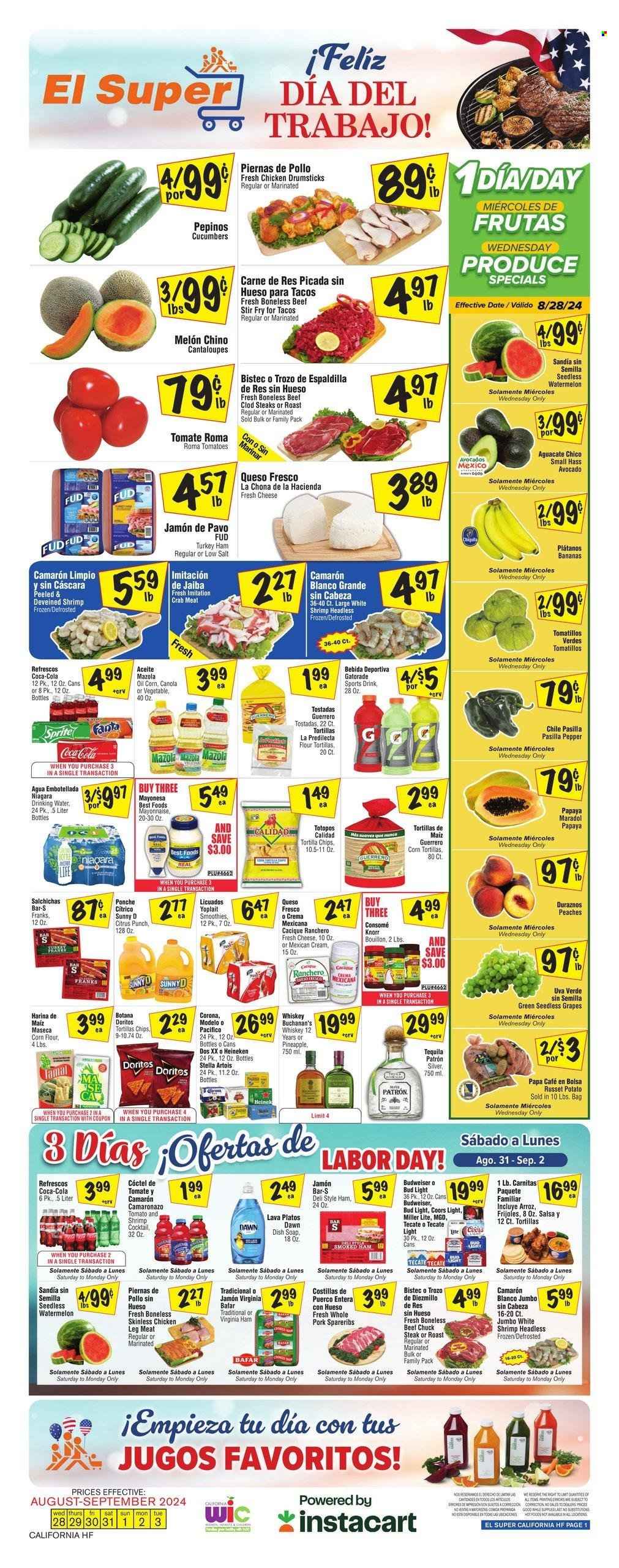 El Super ad - 08/28/2024 - 09/03/2024. Page 1