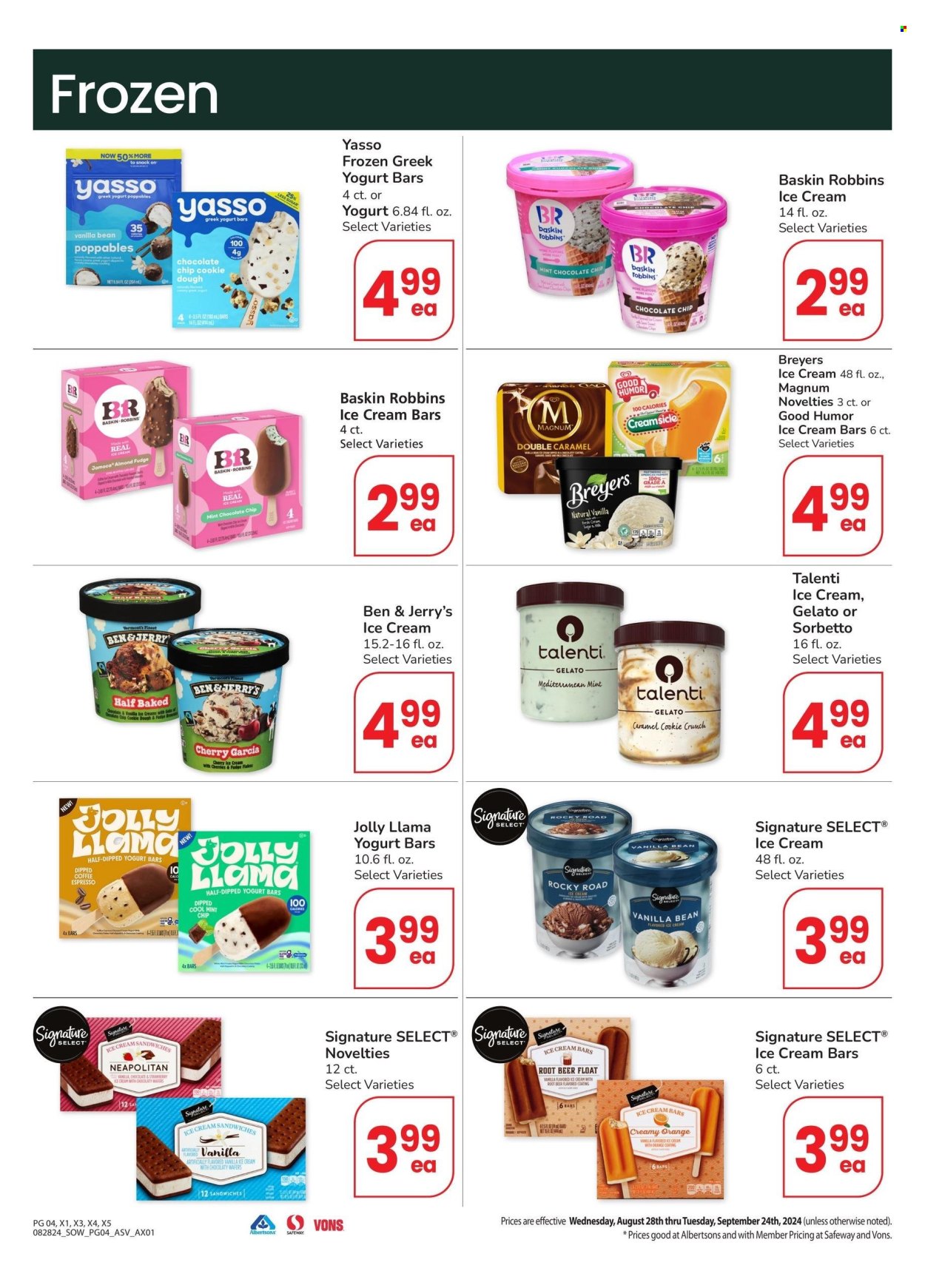Albertsons ad - 08/28/2024 - 09/24/2024. Page 4