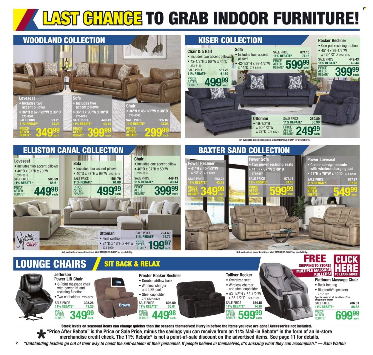 Menards ad - 08/29/2024 - 09/08/2024. Page 2