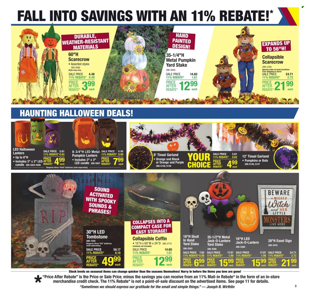 Menards ad - 08/29/2024 - 09/08/2024. Page 4