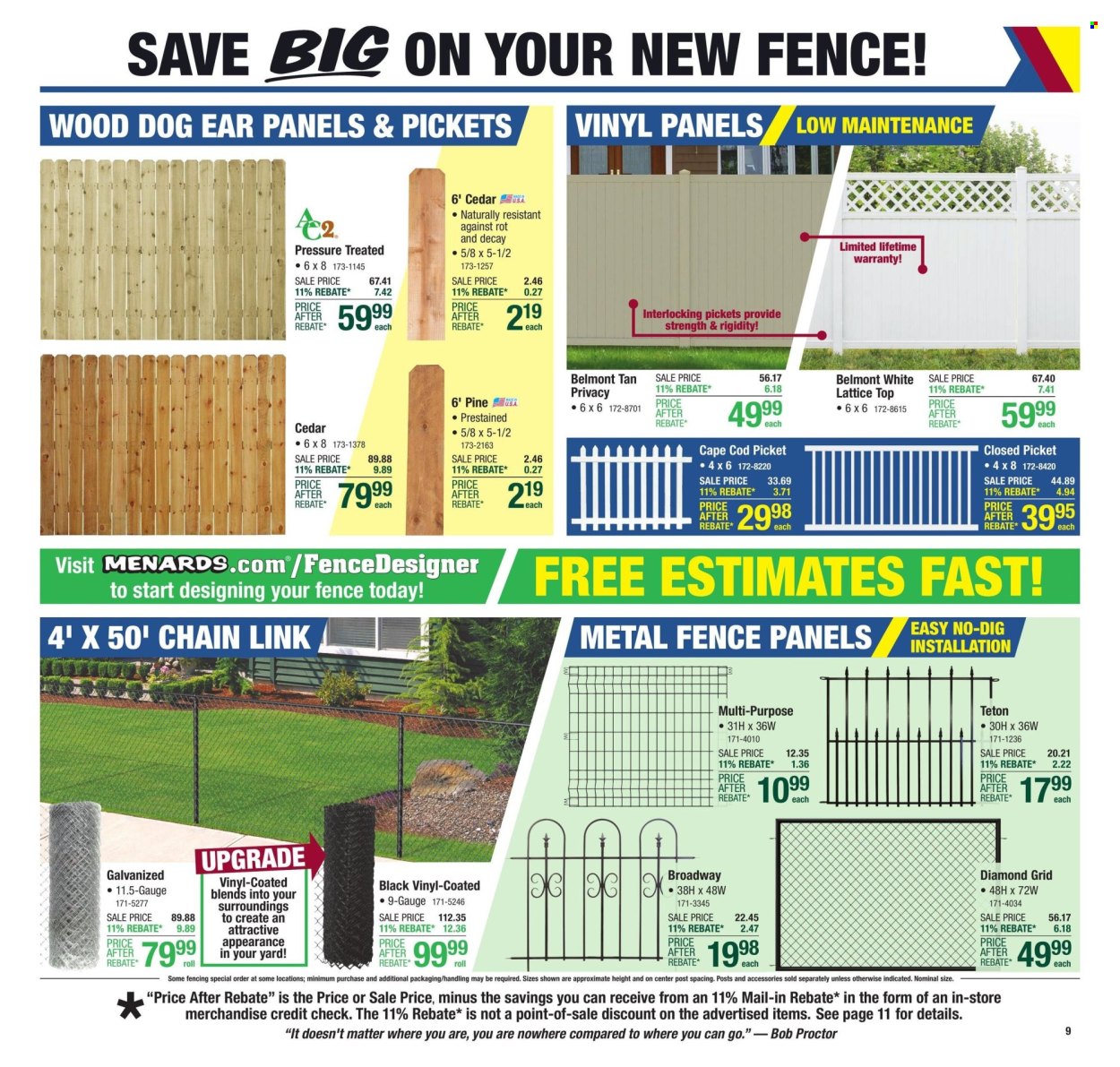 Menards ad - 08/29/2024 - 09/08/2024. Page 15