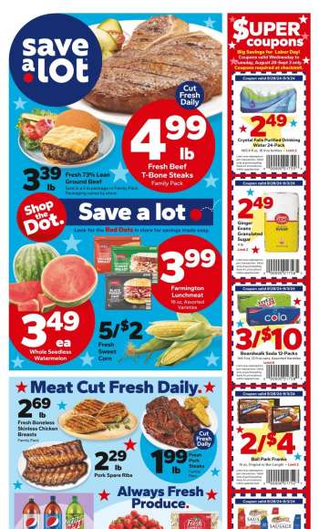 Save a Lot Flyer - 08/28/2024 - 09/03/2024.