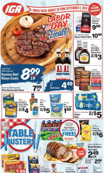 IGA Flyer - 08/28/2024 - 09/03/2024.