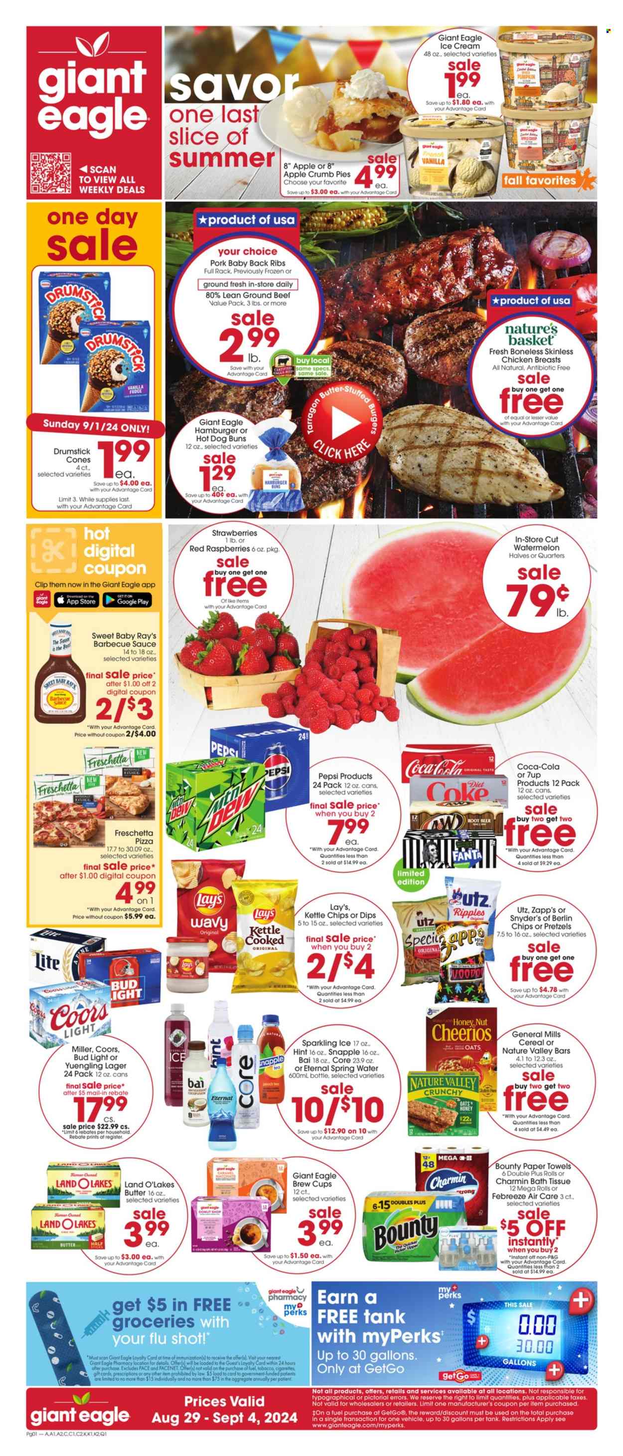 Giant Eagle ad - 08/29/2024 - 09/04/2024. Page 1