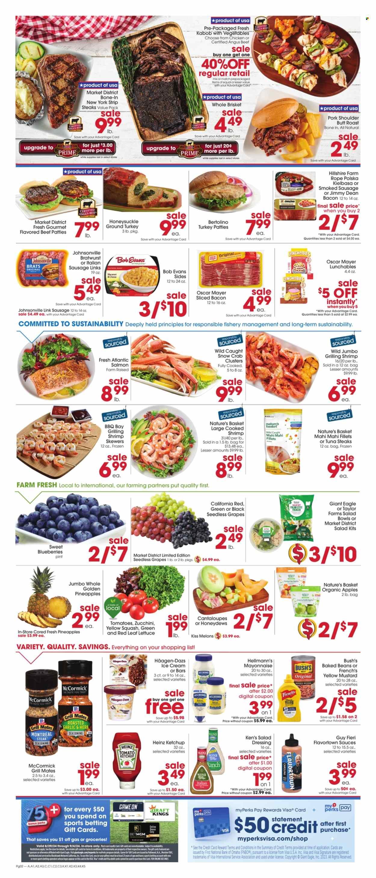 Giant Eagle ad - 08/29/2024 - 09/04/2024. Page 2