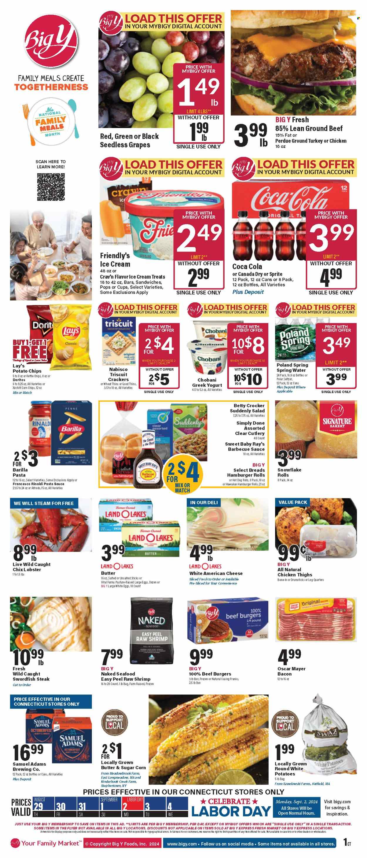 Big Y ad - 08/29/2024 - 09/04/2024. Page 1