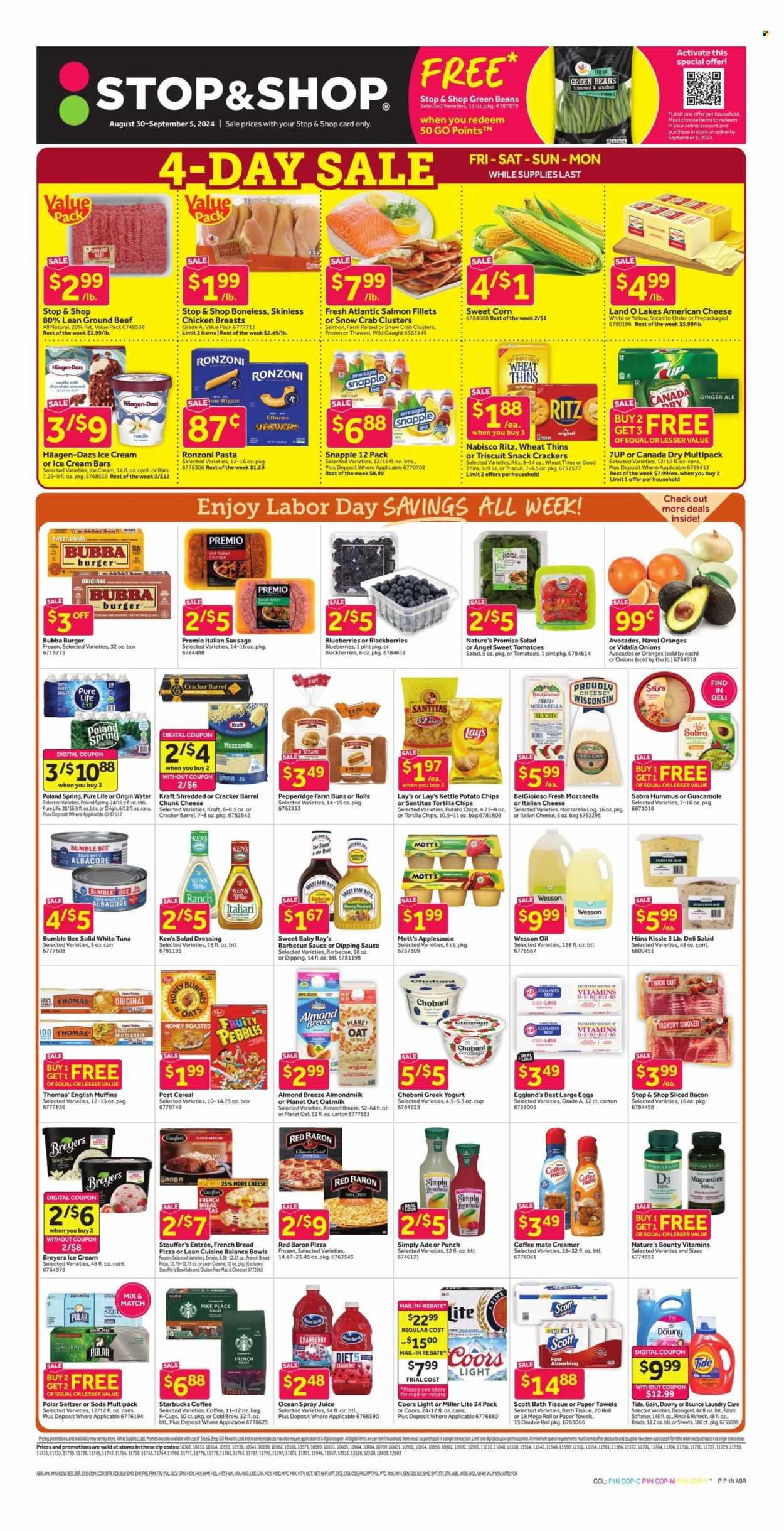 Stop & Shop ad - 08/30/2024 - 09/05/2024. Page 1