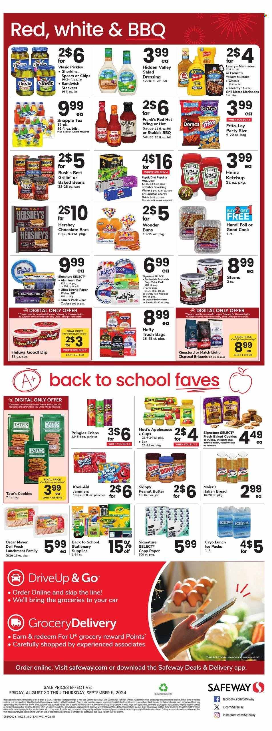 Safeway ad - 08/30/2024 - 09/05/2024. Page 2