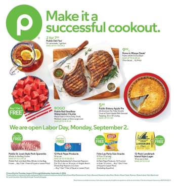 Publix Flyer - 08/29/2024 - 09/04/2024.
