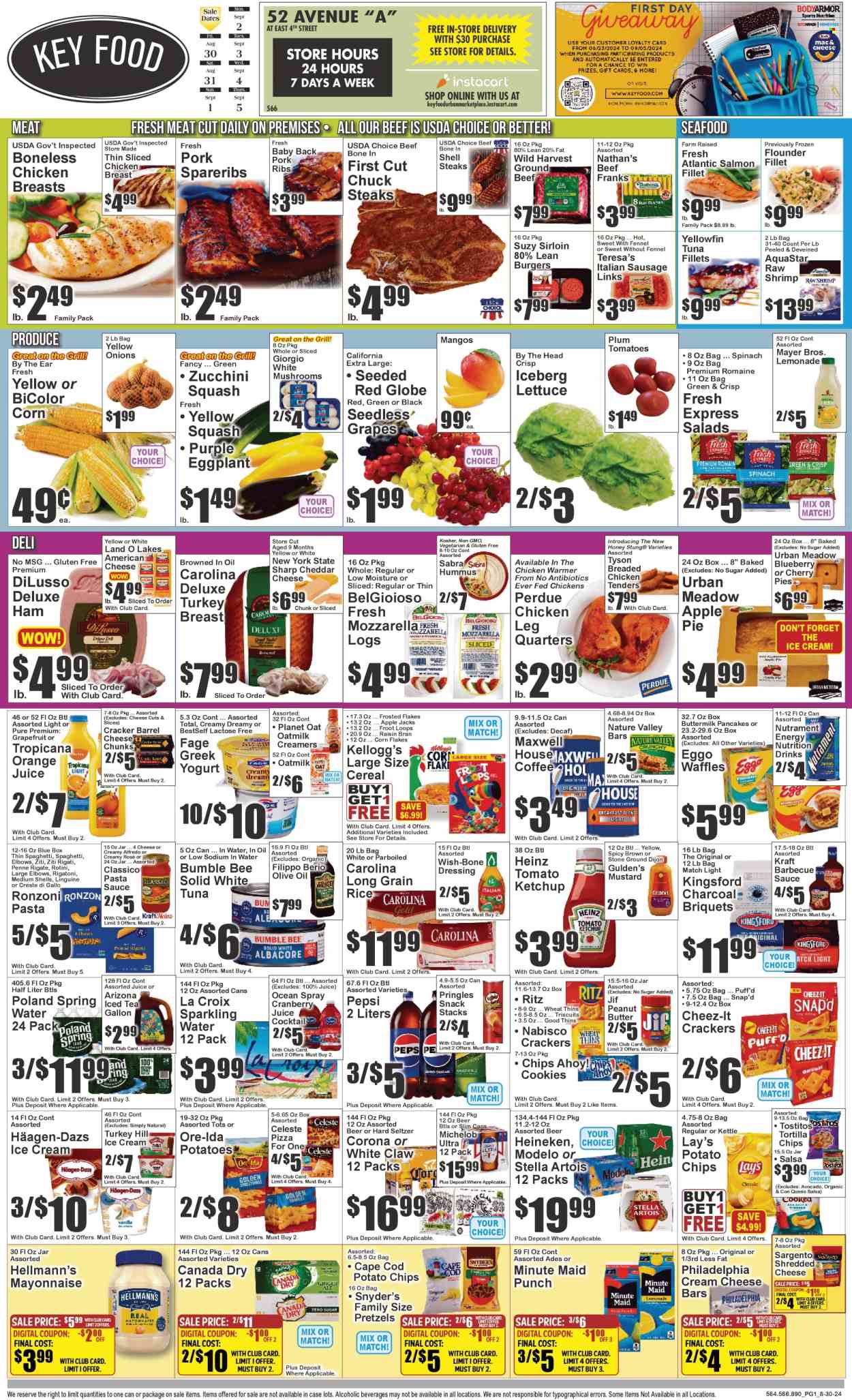 Key Food ad - 08/30/2024 - 09/05/2024. Page 1