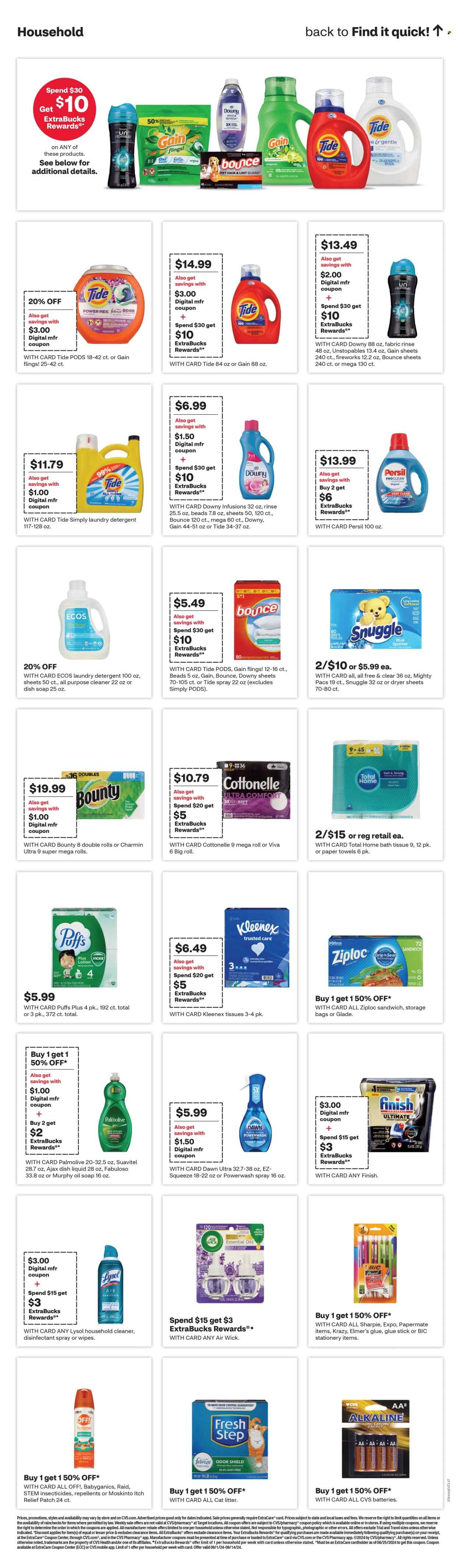 CVS Pharmacy ad - 09/01/2024 - 09/07/2024. Page 17