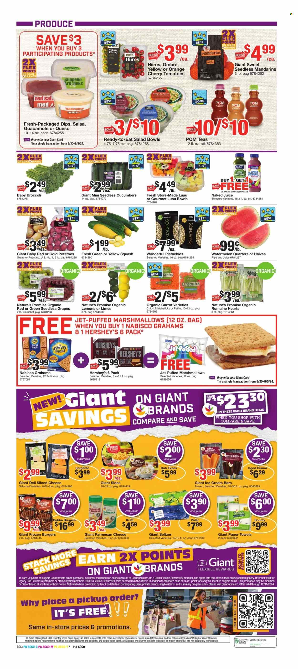 Giant Food ad - 08/30/2024 - 09/05/2024. Page 8
