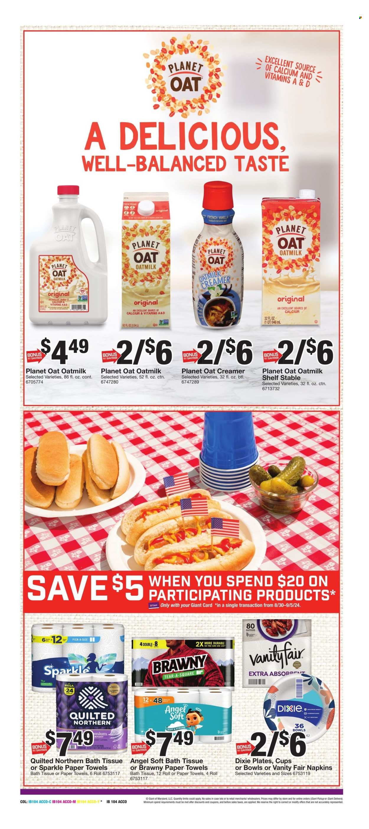 Giant Food ad - 08/30/2024 - 09/05/2024. Page 10