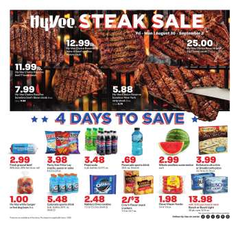 Hy-Vee Flyer - 08/30/2024 - 09/02/2024.