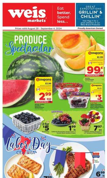 Weis Flyer - 08/29/2024 - 09/04/2024.