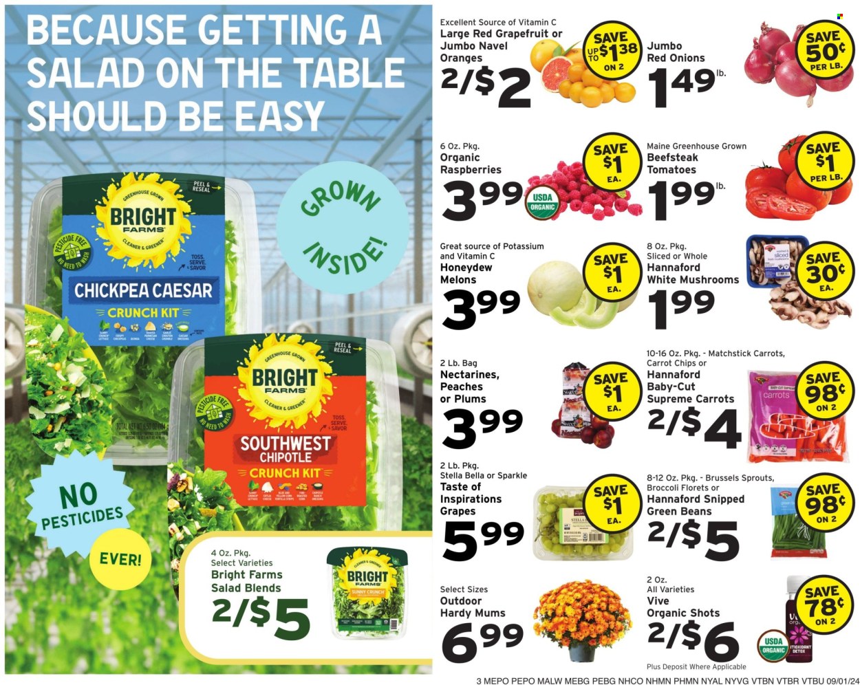 Hannaford ad - 09/01/2024 - 09/07/2024. Page 3
