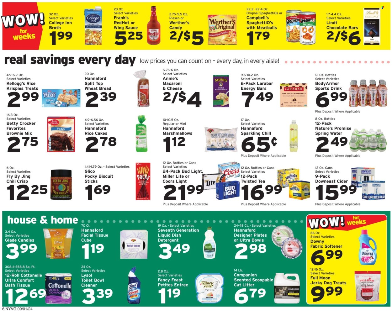 Hannaford ad - 09/01/2024 - 09/07/2024. Page 6