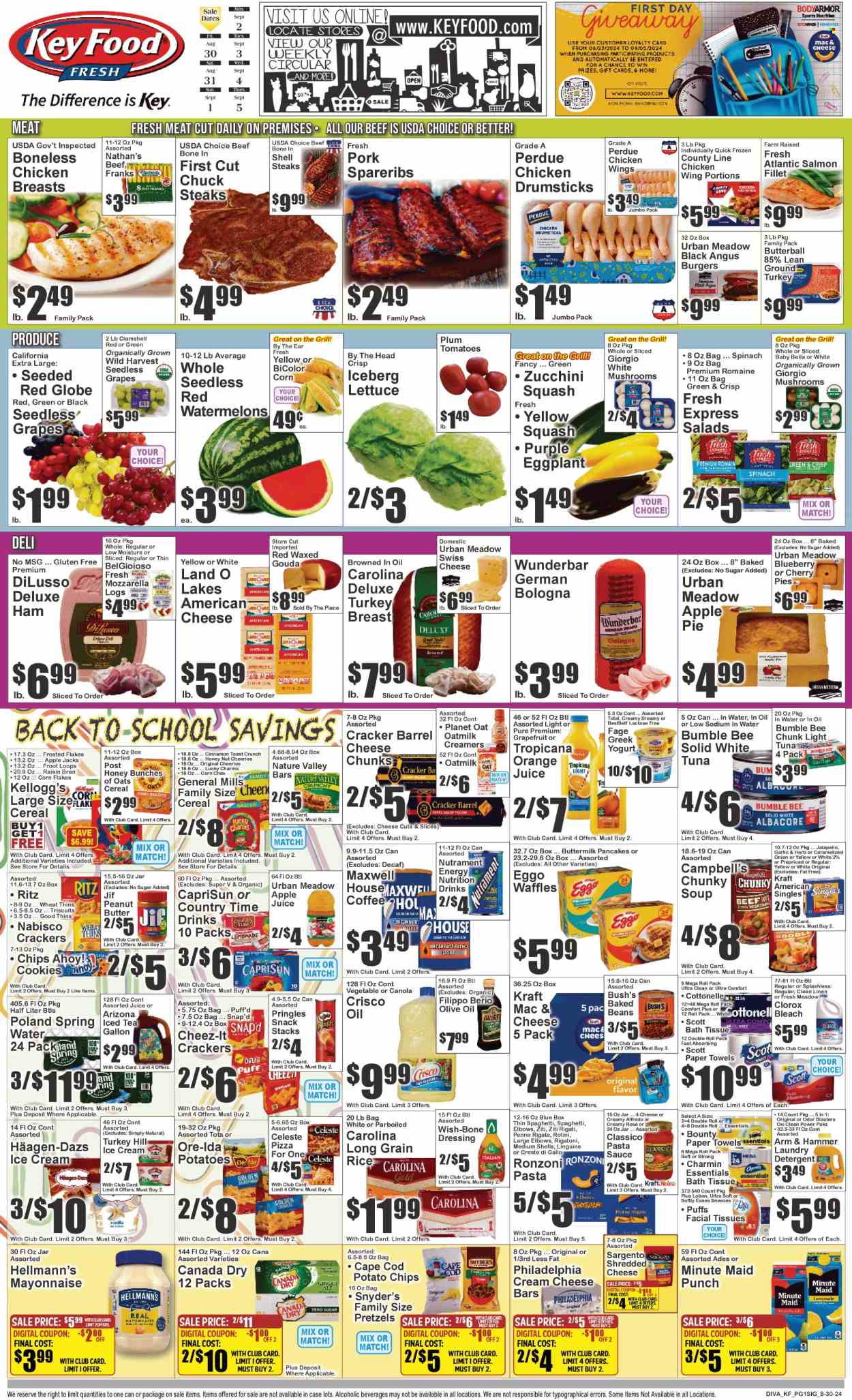 Key Food ad - 08/30/2024 - 09/05/2024. Page 1