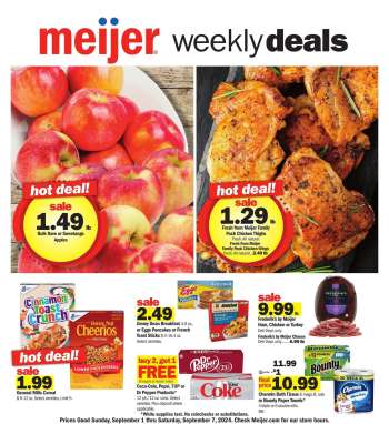 Meijer Flyer - 09/01/2024 - 09/07/2024.