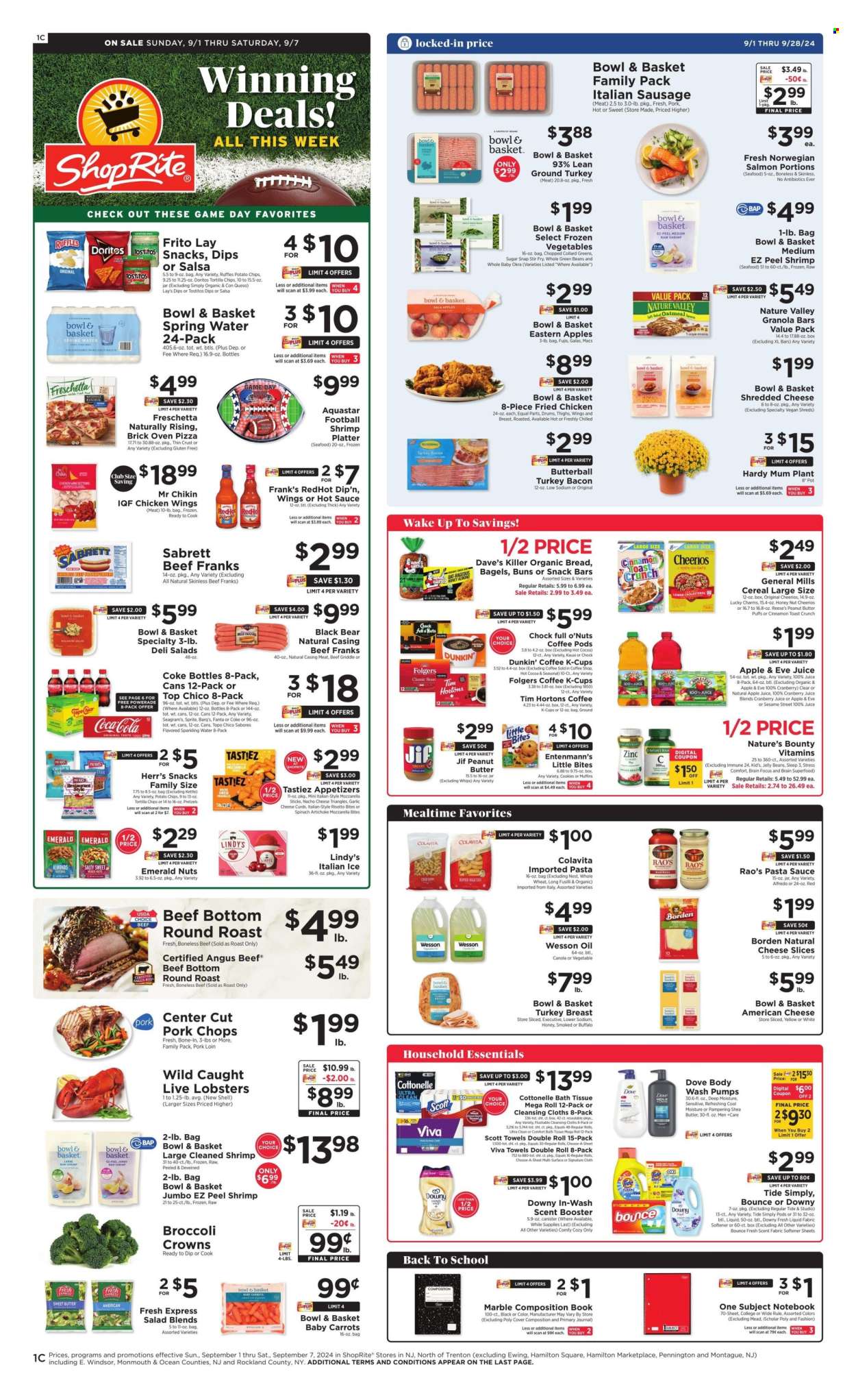 ShopRite ad - 09/01/2024 - 09/07/2024. Page 3