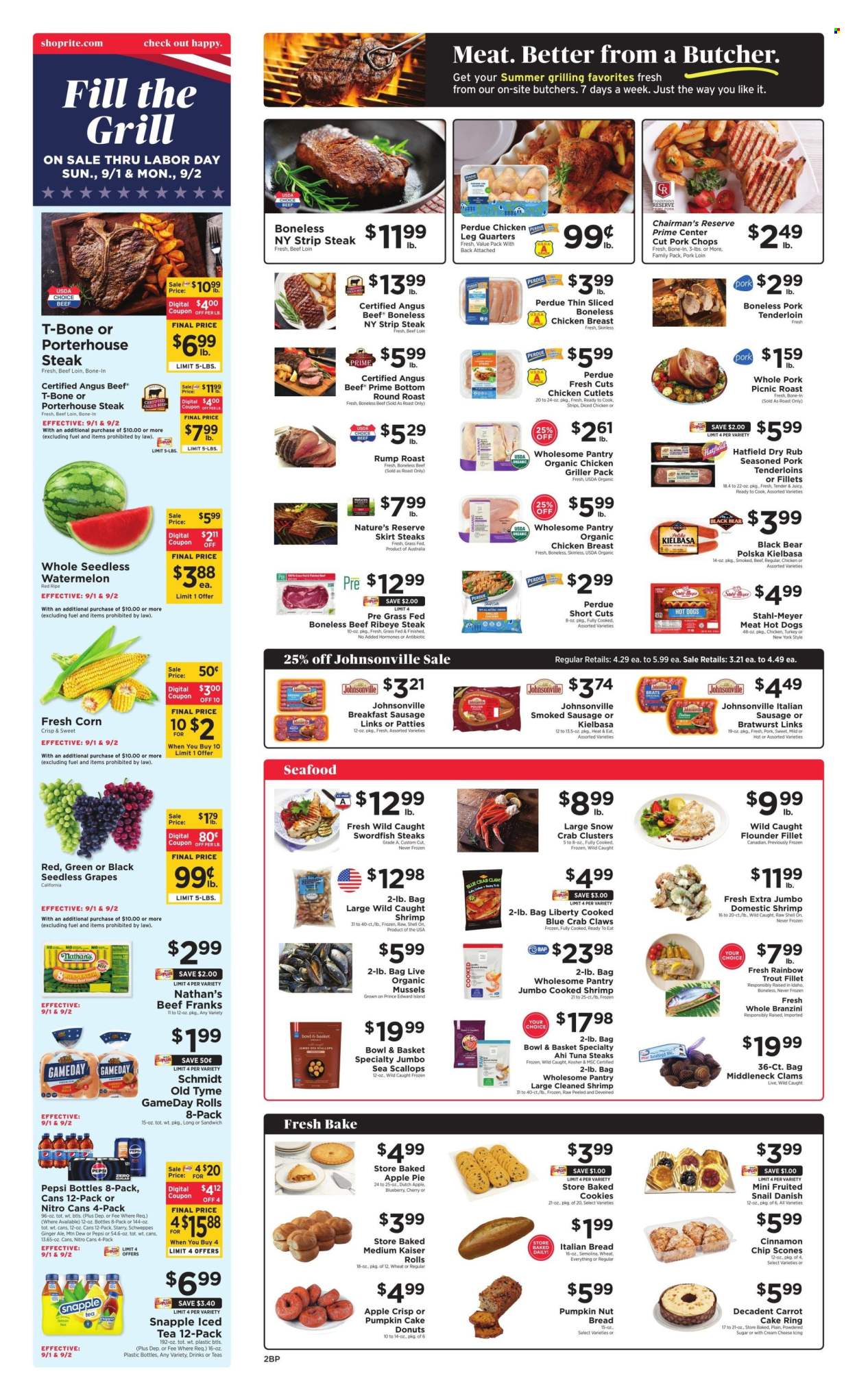 ShopRite ad - 09/01/2024 - 09/07/2024. Page 4