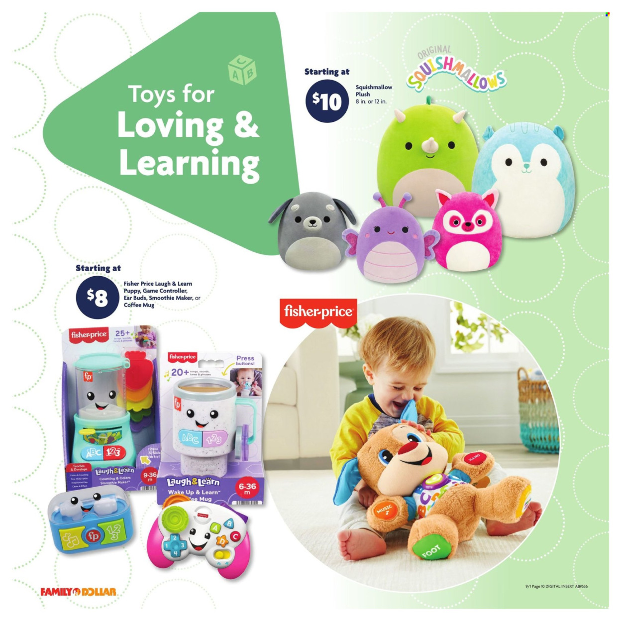 Family Dollar ad - 09/01/2024 - 09/28/2024. Page 10