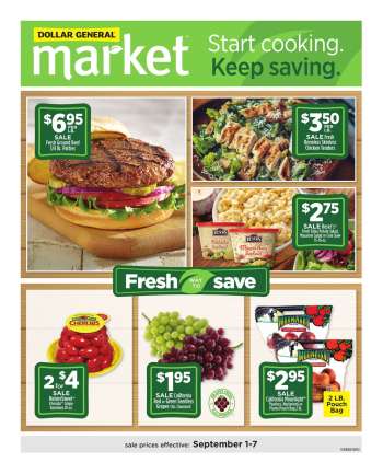 Dollar General Flyer - 09/01/2024 - 09/07/2024.