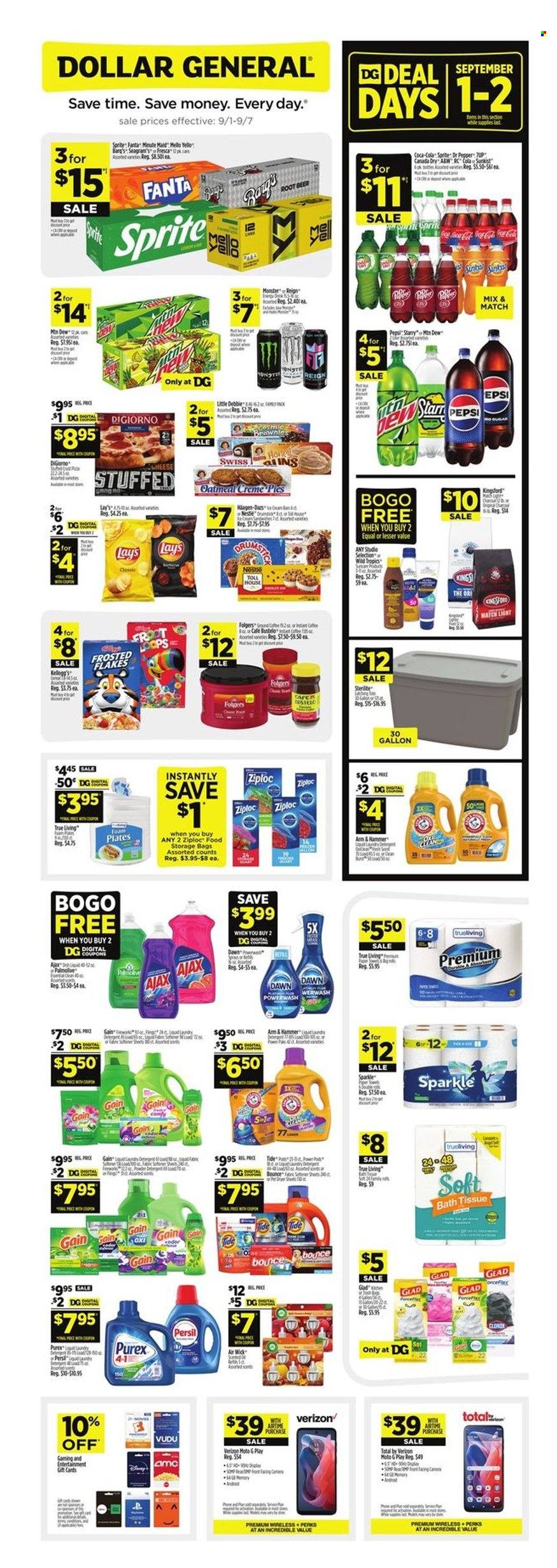 Dollar General ad - 09/01/2024 - 09/07/2024. Page 1