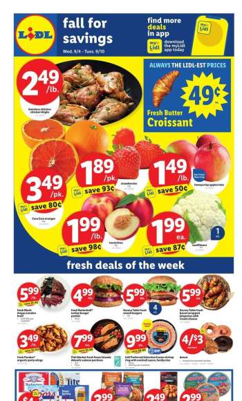 Lidl Flyer - 09/04/2024 - 09/10/2024.