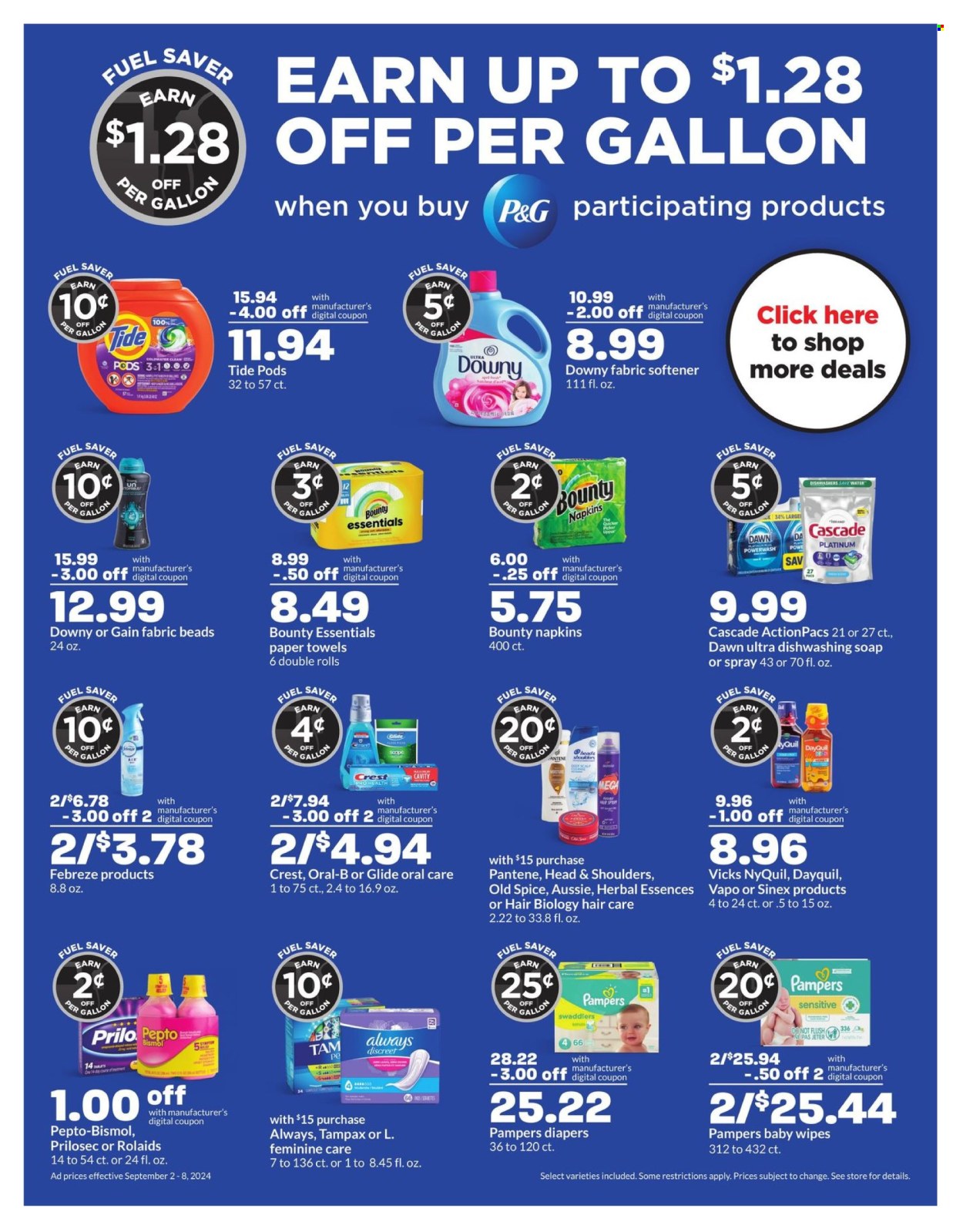 Hy-Vee ad - 09/02/2024 - 09/08/2024. Page 28