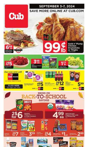 Cub Foods Flyer - 09/03/2024 - 09/07/2024.