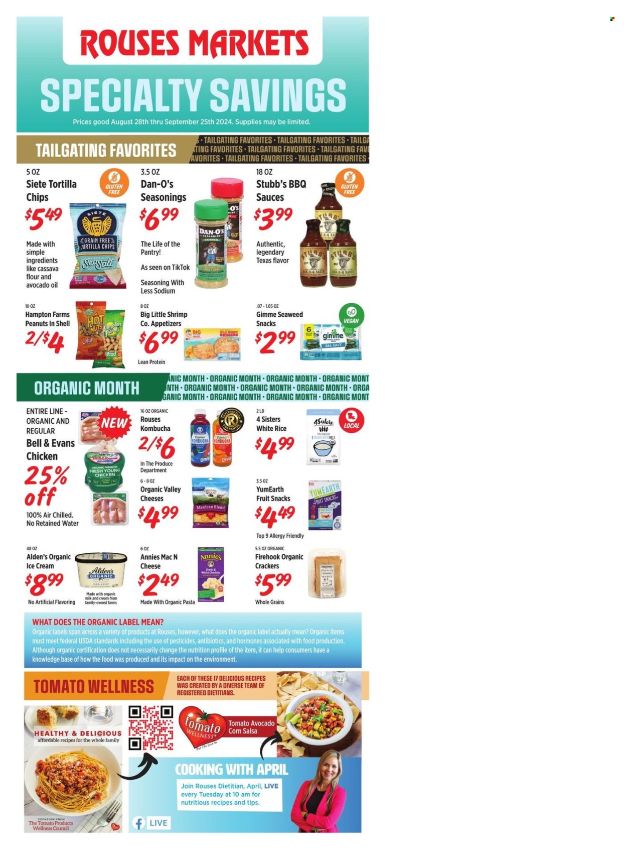 Rouses Markets ad - 08/28/2024 - 09/25/2024. Page 1
