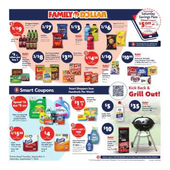 Family Dollar Flyer - 09/03/2024 - 09/07/2024.