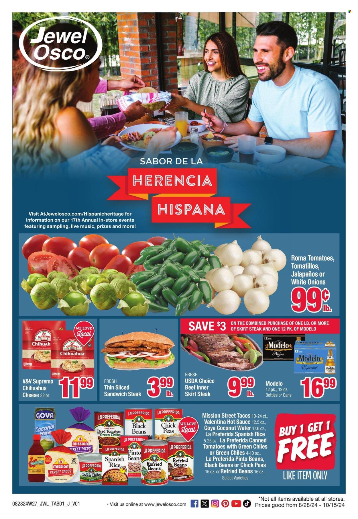 Jewel Osco ad - 08/28/2024 - 10/15/2024. Page 1