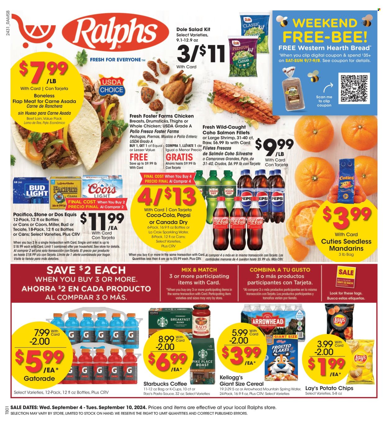 Ralphs ad - 09/04/2024 - 09/10/2024. Page 1