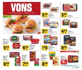 Vons Flyer - 08/21/2024 - 09/17/2024.