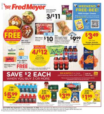 Fred Meyer Flyer - 09/04/2024 - 09/10/2024.