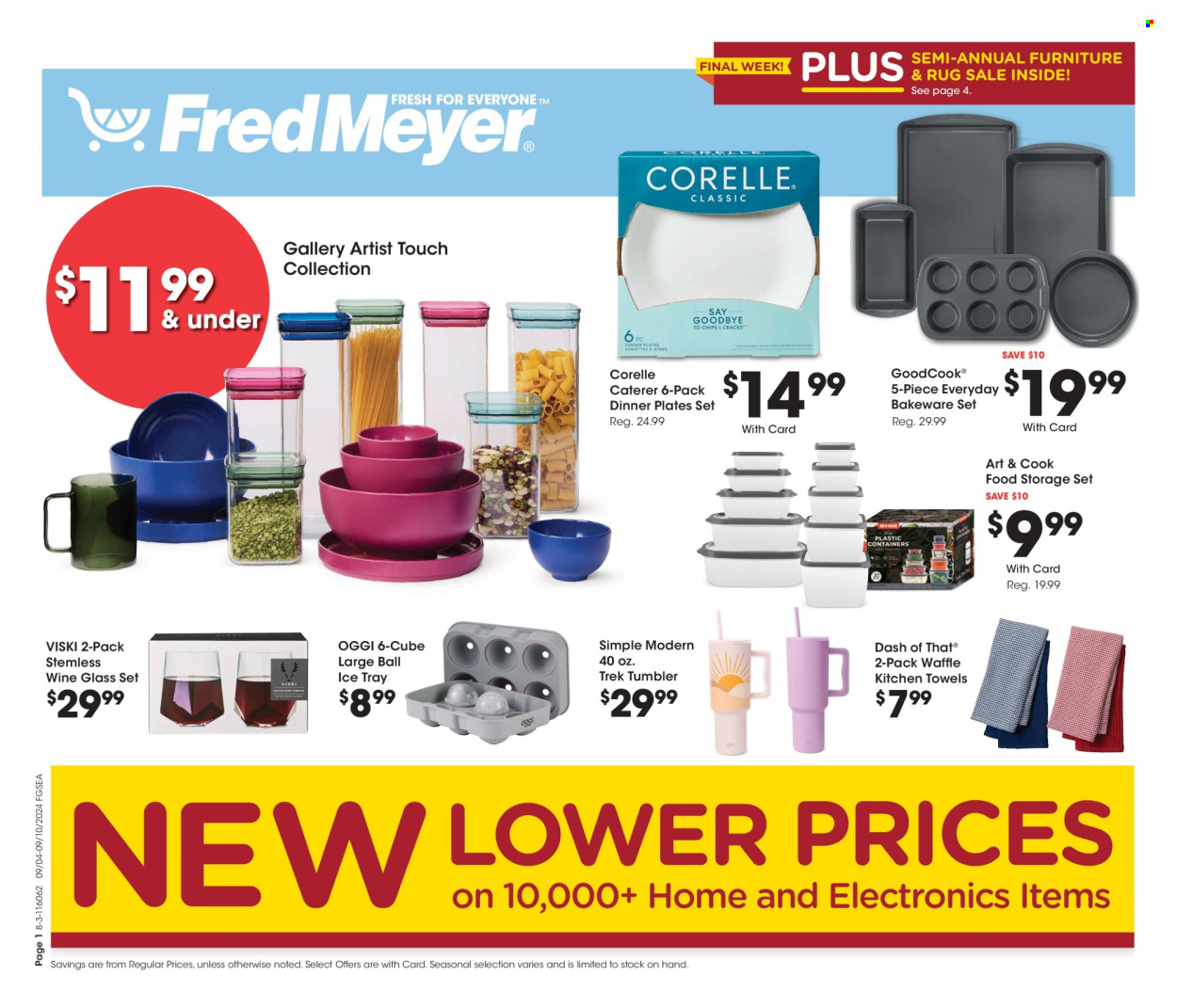 Fred Meyer ad - 09/04/2024 - 09/10/2024. Page 1
