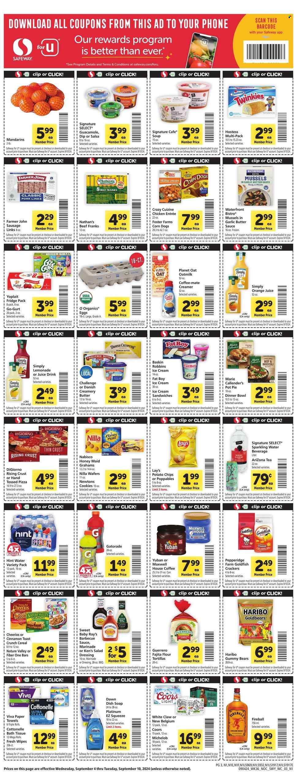 Safeway ad - 09/04/2024 - 09/10/2024. Page 3