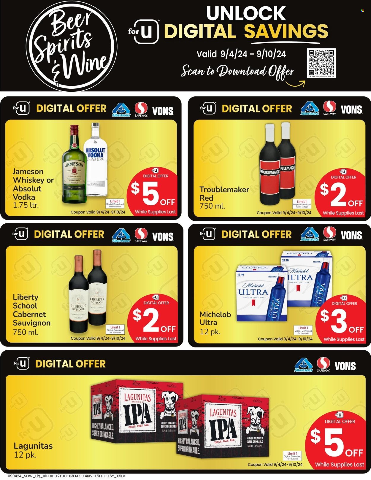 Safeway ad - 09/04/2024 - 09/10/2024. Page 4