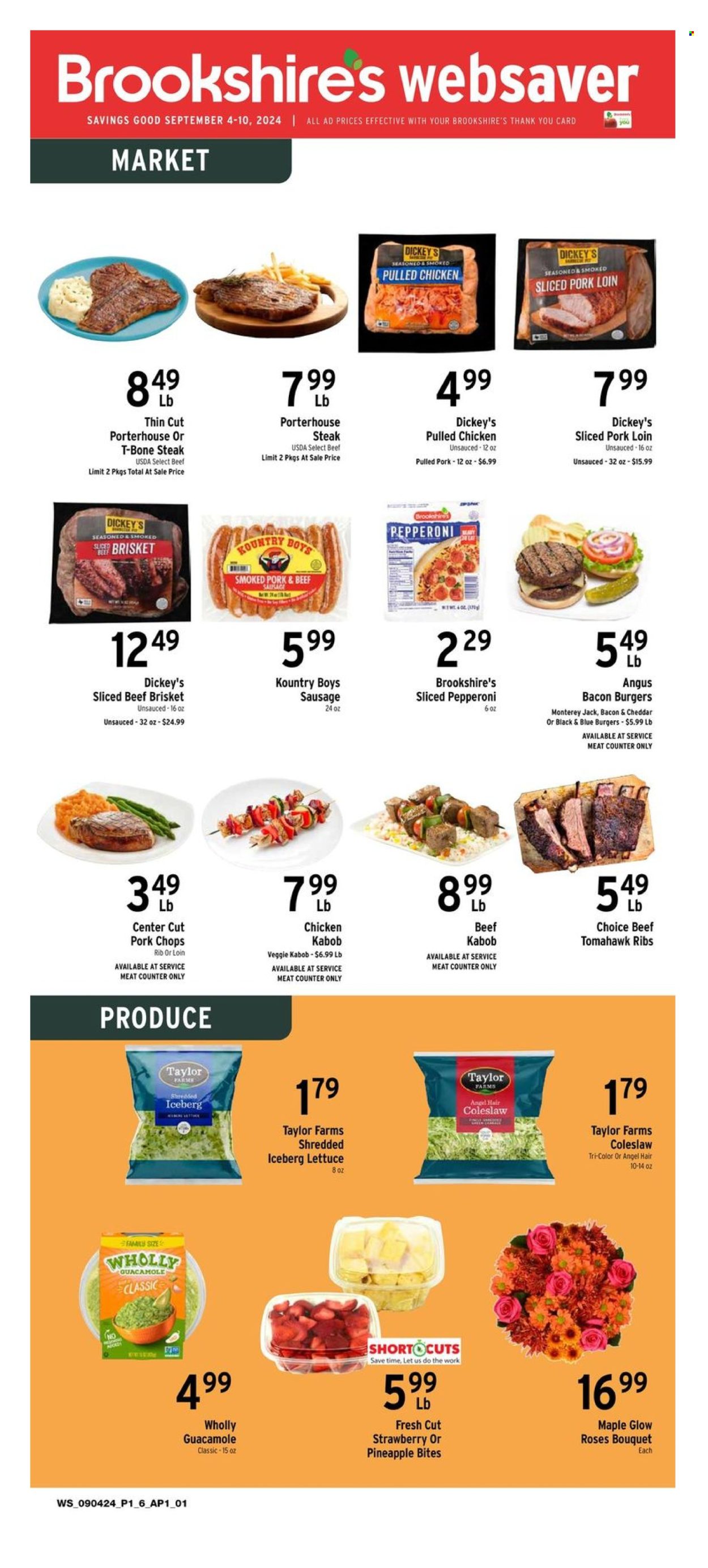 Brookshires ad - 09/04/2024 - 09/10/2024. Page 1