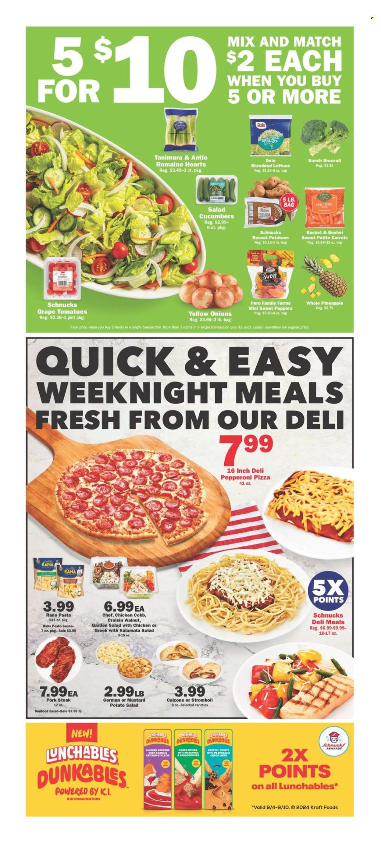 Schnucks ad - 09/04/2024 - 09/10/2024. Page 2