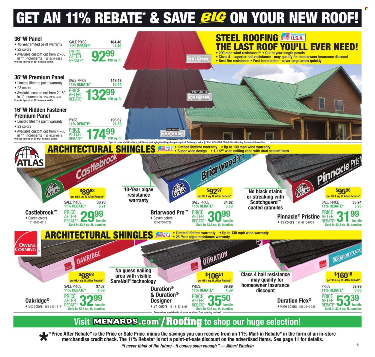 Menards ad - 09/05/2024 - 09/15/2024. Page 8